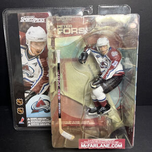 2001 McFarlane’s Sports Picks Peter Forsberg Colorado Avalanche NHL Hockey CN